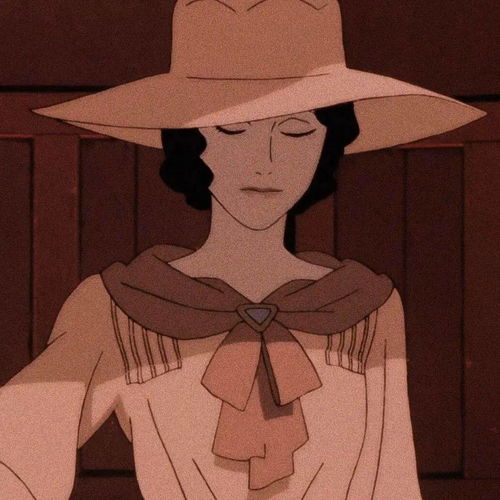 高清动漫女生头像抬头仰望,别浪费了月光