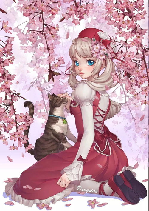 樱花与少女,你选哪个