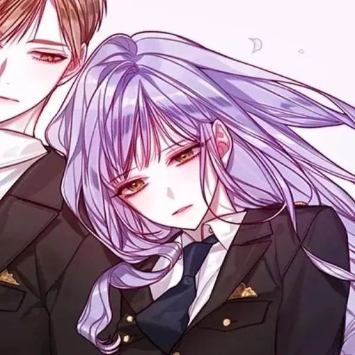 火爆抖音卡通情侣头像一男一女2019高清优质动漫情头一对