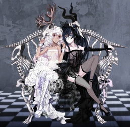 神秘,冷漠,绝美的动漫女生图片类似于恋上皇室冷公主里的佐罗恋幽的形象
