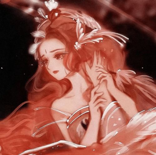 绘画作品超惊艳的一拨古风闺蜜头像