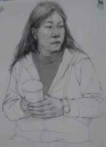 2014年中国美术学院素描色彩速写高分卷