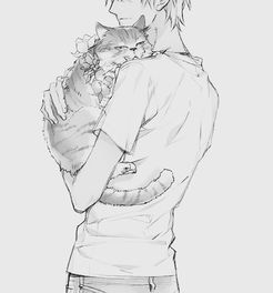 插画,黑白漫画喜欢就收藏吧