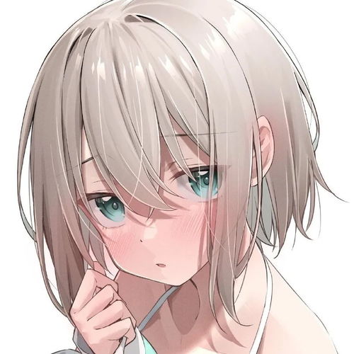 头像水彩手绘女生摩尔庄园精美插画女生电幻国度