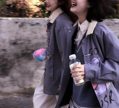 森系闺蜜头像快让你的小女孩给你撑腰吧