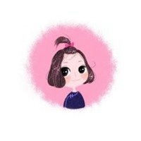 手绘女生头像小清新自然微信头像图片大全