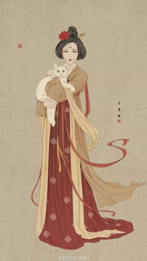 90后姑娘笔下的古风美人,勾勒出女子极致的美,每张都惊艳了时光