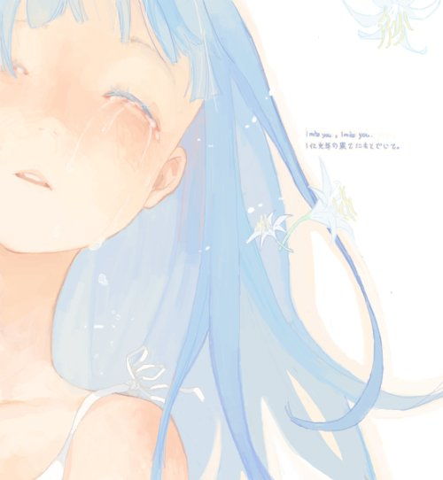 票娘的唯美二次元少女主题插画图片