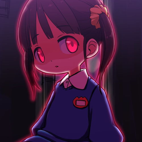 二次元暗黑女头动漫头像