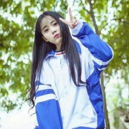 女生学生穿校服小清新qq头像校服控女生头像大全