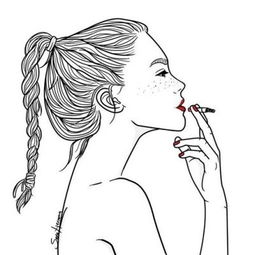 素描头像女生简单可爱最新2018亲爱的我们分手吧我想结婚了
