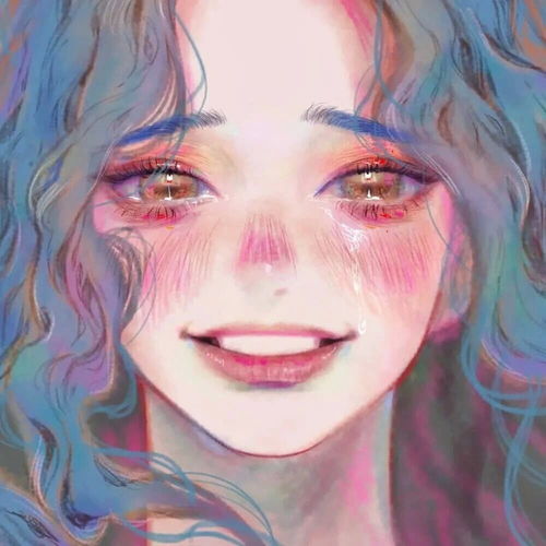 动漫插画头像丨一生都在半途而废