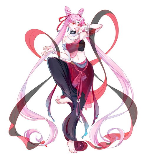 美少女战士vs汉服,黑暗淑女变成敦煌飞天,简直梦幻联动
