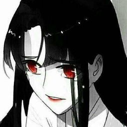 恐怖动漫头像女恐怖黑暗血腥头像女生