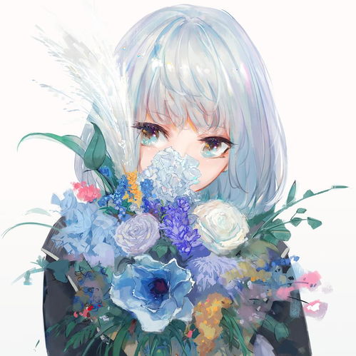 分享一些漂亮的女生插画手绘头像壁纸