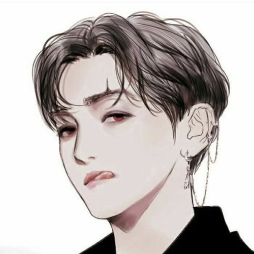酷酷男生头像