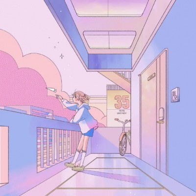 温柔可爱动漫女生头像
