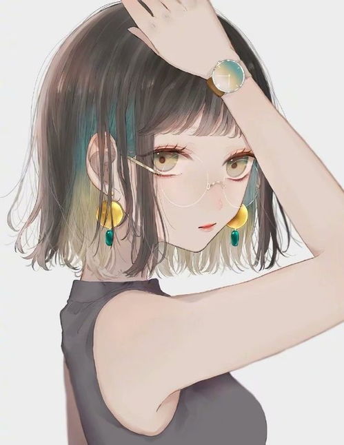 插画丨绘画丨唯美可爱的女孩子插画,这画风爱了爱了