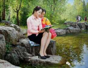 高清组图看看朝鲜油画中的美女美不美