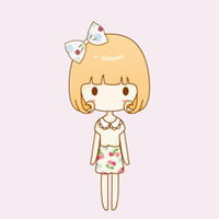 小鬼鬼卡通淑女qq头像