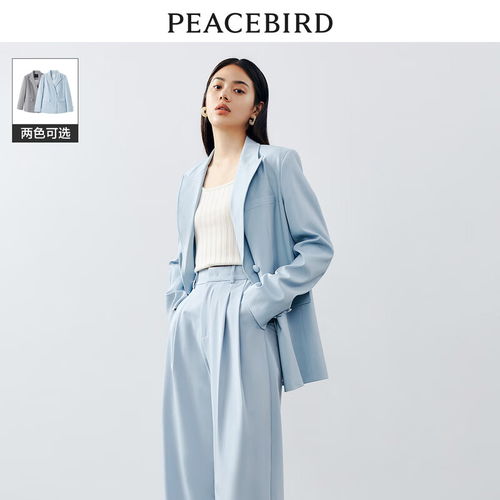 简蜓职业装女装套装时尚春秋气质女士西服工作服西装面试正装工装黑西装半裙s