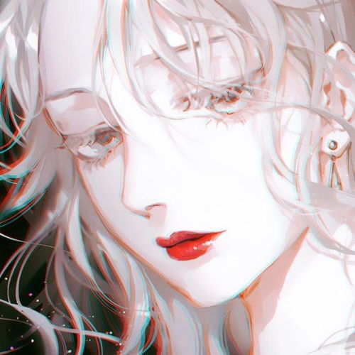 漂亮美眉卡通头像女生美女头像