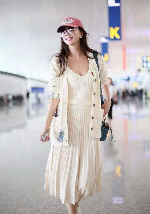 林志玲现身机场,穿的少女难掩幸福肥,婚后将定居日本与公婆同住