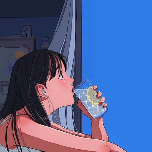 插画头像1126qq微信插画动漫女生头像