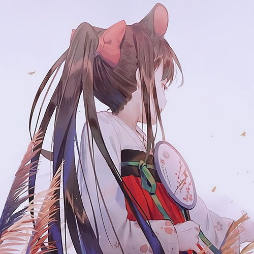 绝美二次元古风女生头像