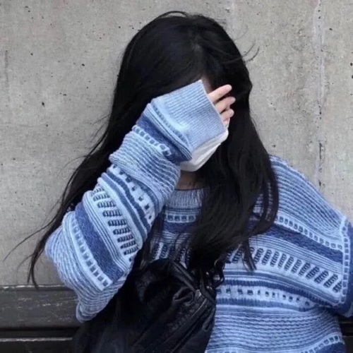 超温柔的蓝色系头像太绝了
