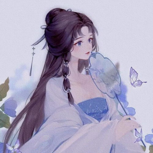 超精美古风动漫头像你是藏在云层里的月亮