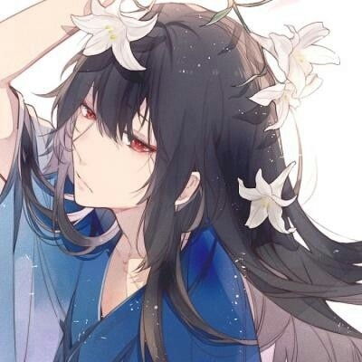 九岚古风二次元男生头像.