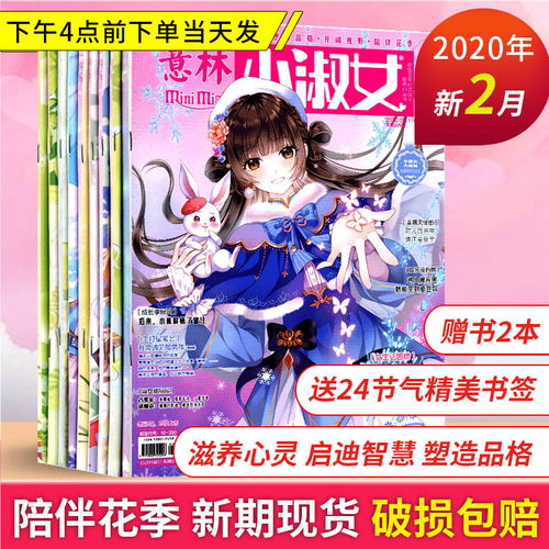 意林小淑女20202019年小小姐青春梦想古风小文学小说合订本杂志