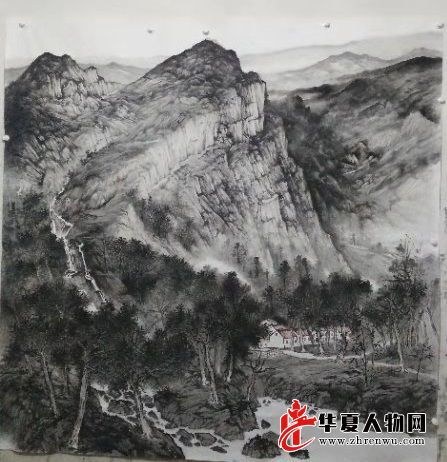华夏书画艺术人物中国山水画家吕福林