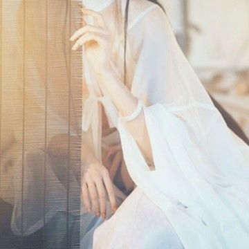 白衣唯美古风女生头像女生唯美淡雅部位手指古风头像