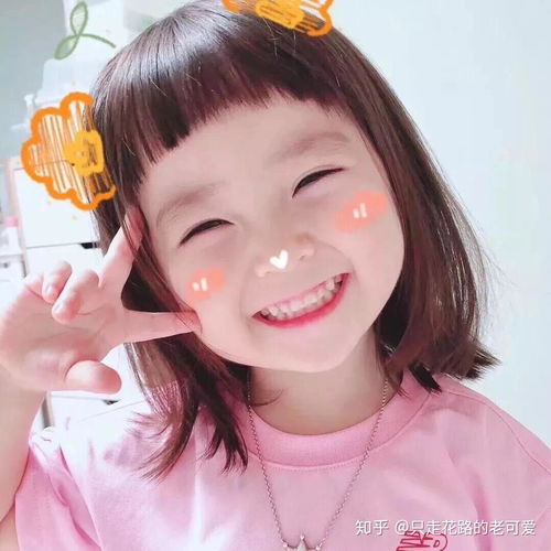 萌娃头像小女孩可爱搞怪波妞