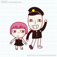 父女头像两张卡通可爱微信头像图片大全