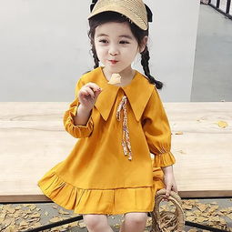时尚吸睛春季女童连衣裙,打造不一样的气质小美女,快快入手吧