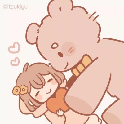 高清卡通情侣头像丨呆萌呆萌