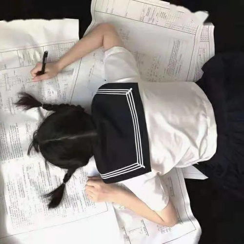 jk部位女生头像水手服