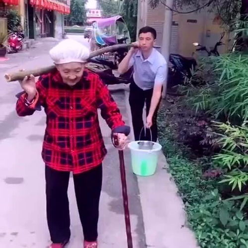 中国好女婿,这就看出女婿的孝心,哄老人高兴,就当锻炼了