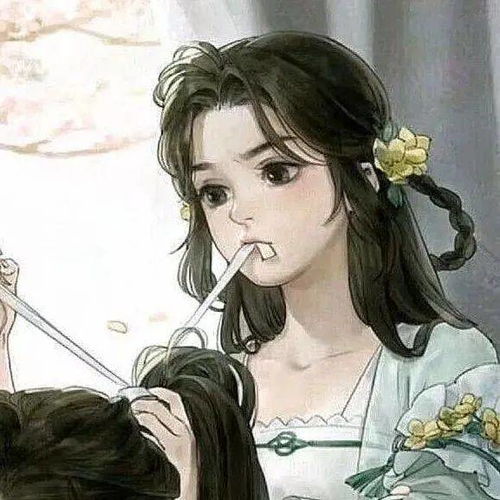古风情头为你花开满城,为你烟火满空