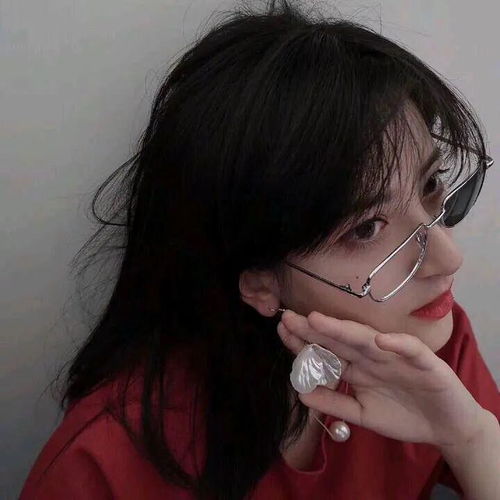 ins超好看女生头像