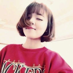 这两种短发适合适合脸大的女生么头发要留多长可以烫,好打理么