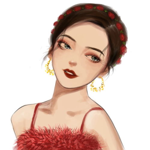 喜庆头像图片大全女新年