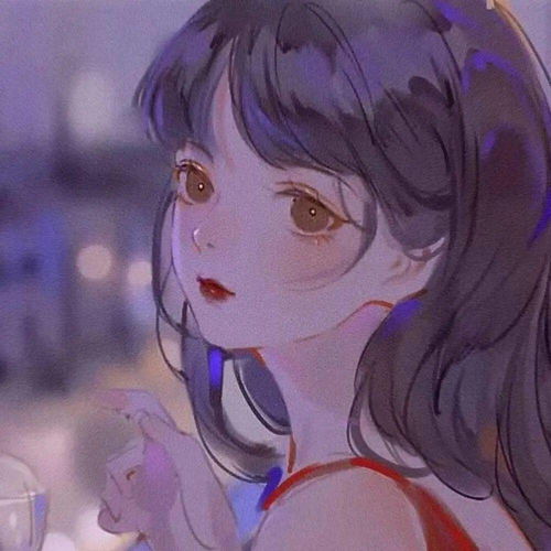 依然是我爱的动漫女生头像鸭