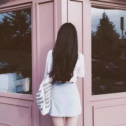 美女图片头像气质背影lisa长腿