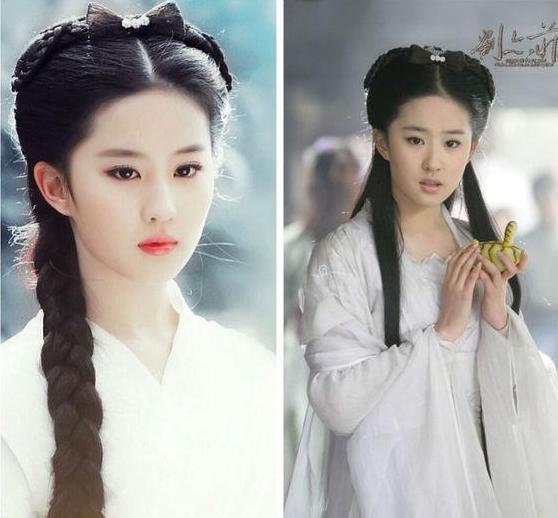 10大女星仙气白衣装对比,杨幂清纯韩雪辣眼睛,第一无人可超越
