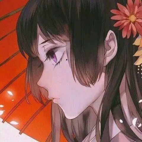 红色系古风女生头像玲珑骰子安红豆入骨相思知不知