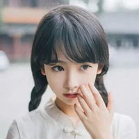 qq头像女生双麻花辫扎双麻花辫的可爱女生qq头像